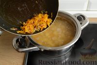 Гороховый суп с фрикадельками из индейки