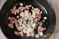 Томатный суп со свиными рёбрышками, чечевицей и копчёной грудинкой