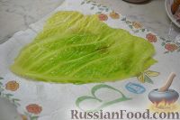 Мусс из форели, с красным пюре